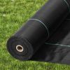 VEVOR Weed Barrier Landscape Fabric 6.5*330FT Heavy Duty Woven Weed Control Mat - 6.5 x 330 ft