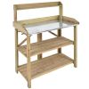 Garden Wooden Plant Bench Work Station - As the picture shows