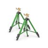 360 Degree Rotation Impact Sprinkler on Tripod Base Set of 2 - Green - S