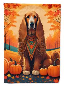 Afghan Hound Fall Garden Flag Mailbox Flag Decorative Yard Flag Banner Outside Patio Artwork Yard Flower Beds, Garden Size, Multicolor