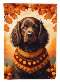 Boykin Spaniel Fall Garden Flag Mailbox Flag Decorative Yard Flag Banner Outside Patio Artwork Yard Flower Beds, Garden Size, Multicolor