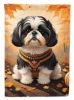 Shih Tzu Fall Garden Flag Mailbox Flag Decorative Yard Flag Banner Outside Patio Artwork Yard Flower Beds, Garden Size, Multicolor