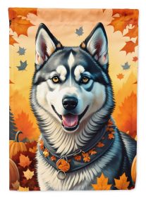 Siberian Husky Fall Garden Flag Mailbox Flag Decorative Yard Flag Banner Outside Patio Artwork Yard Flower Beds, Garden Size, Multicolor