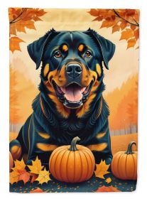 Rottweiler Fall Garden Flag Mailbox Flag Decorative Yard Flag Banner Outside Patio Artwork Yard Flower Beds, Garden Size, Multicolor