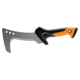 Fiskars 13" Billhook Knife, Serrated Steel Blade Garden Tool with Softgrip Handle - Fiskars