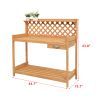 Garden Workbench With Drawer YJ - picture