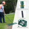 Outdoor Lawn Leveling Rake for Garden & Golf Lawn & Farm - Green - 10 x 36 inch