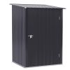 Outdoor Garden Storage Shed Galvanized Steel Tool House - as picture