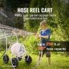 Outdoor Planting for Garden Yard Lawn Hose Reel Cart - As pic show - 5/8'' & 250 ft