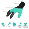 Gardening Gloves With Claws; Waterproof And Breathable Garden Gloves For Digging And Planting; Outdoor Tool Accessories - 1 Pair With 4claws