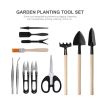 Outdoor & Indoor Usage 13PCS Mini Garden Planting Tool Set - As pic show - Style A