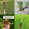 1pc Stand Up Weed Puller Tool Weeding Head Replacement Manual Weed Remover Aluminum Claw Weeder Root Remover Hand Tool For Outdoor Garden Lawn Without