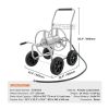 Outdoor Planting for Garden Yard Lawn Hose Reel Cart - As pic show - 5/8'' & 250 ft