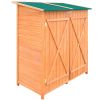 Wooden Shed Garden Tool Shed Storage Room Large - Multicolour