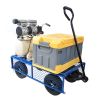 Tools cart Wagon Cart Garden cart trucks make it easier to transport firewood - blue