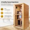 Single person far-infrared sauna room - as Pic