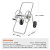 Outdoor Planting for Garden Yard Lawn Hose Reel Cart - As pic show - 5/8'' & 175 ft