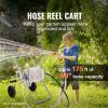 Outdoor Planting for Garden Yard Lawn Hose Reel Cart - As pic show - 5/8'' & 175 ft