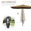 Outdoor beach umbrella / Sun Umbrella (Swiship-Ship)(Prohibited by WalMart) - as picture