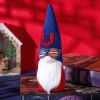 Independence Day USA Faceless Forest Gnome Doll Decoration Ornament, 3 Pcs; 4th Of JULY Ornaments Decoration - blue