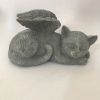 1pc Resin Angel Pet Statue, Dog Cat Memorial Garden Statue, Indoor Outdoor Decor Home Memorial Garden Grave Marker Statue, Lawn Yard Garden Ornament -