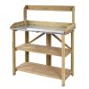 Garden Wooden Plant Bench Work Station - As the picture shows