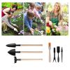 Outdoor & Indoor Usage 13PCS Mini Garden Planting Tool Set - As pic show - Style A