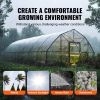 VEVOR Greenhouse Plastic Sheeting 25 x 25 ft, 6 Mil Thickness Clear Greenhouse Film, Polyethylene Film 4 Year UV Resistant, for Gardening, Farming, Ag