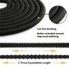 1pc High Pressure Thickened Car Washing Hose; Garden Water Pipe Metal Water Gun Nozzle; Retractable Water Hose Car Washing Tool Set - 125FT-37.5m Exte