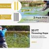 Floating Weed Landscape Rake with Foam Floats for Lawn Care and Pond - As pic show - Style A