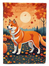 Akita Fall Garden Flag Mailbox Flag Decorative Yard Flag Banner Outside Patio Artwork Yard Flower Beds, Garden Size, Multicolor (Default: Default)